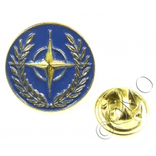 NATO North Atlantic Treaty Organization Lapel Pin Badge (Metal / Enamel)